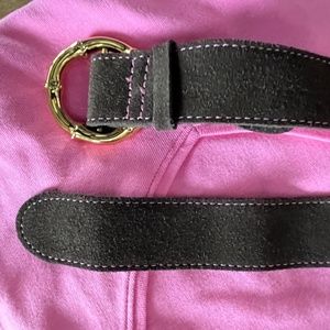 Lilly Pulitzer Brow suede belt